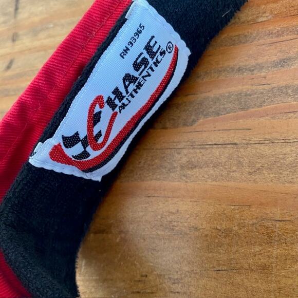 Vintage 90s Dale Earnhardt Roush Racing Red Adjustable Visor - Picture 3 of 7